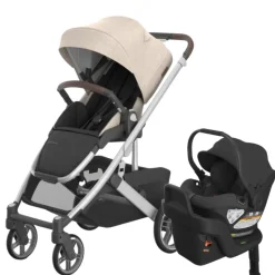 UPPAbaby Cruz V3 Stroller + Aria Infant Car Seat Travel System