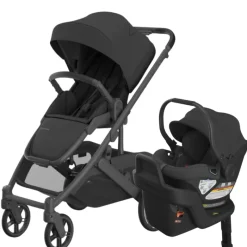 UPPAbaby Cruz V3 Stroller + Aria Infant Car Seat Travel System