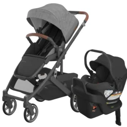 UPPAbaby Cruz V3 Stroller + Aria Infant Car Seat Travel System