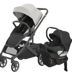 UPPAbaby Cruz V3 Stroller + Aria Infant Car Seat Travel System