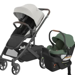UPPAbaby Cruz V3 Stroller + Aria Infant Car Seat Travel System