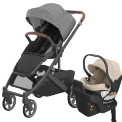 UPPAbaby Cruz V3 Stroller + Aria Infant Car Seat Travel System