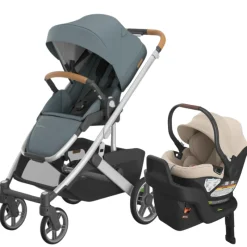 UPPAbaby Cruz V3 Stroller + Aria Infant Car Seat Travel System