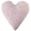 Lorena Canals Cushion Heart Pink