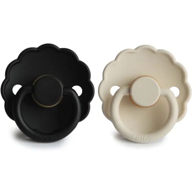 Frigg Daisy Natural Rubber Pacifier - 2 Pack