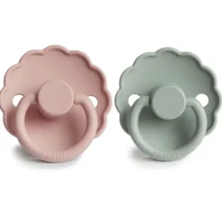 Frigg Daisy Silicone Pacifiers - 2 Pack