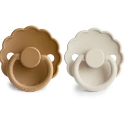Frigg Daisy Silicone Pacifiers - 2 Pack
