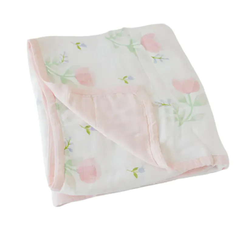 Little Unicorn Deluxe Cotton Muslin Baby Quilt
