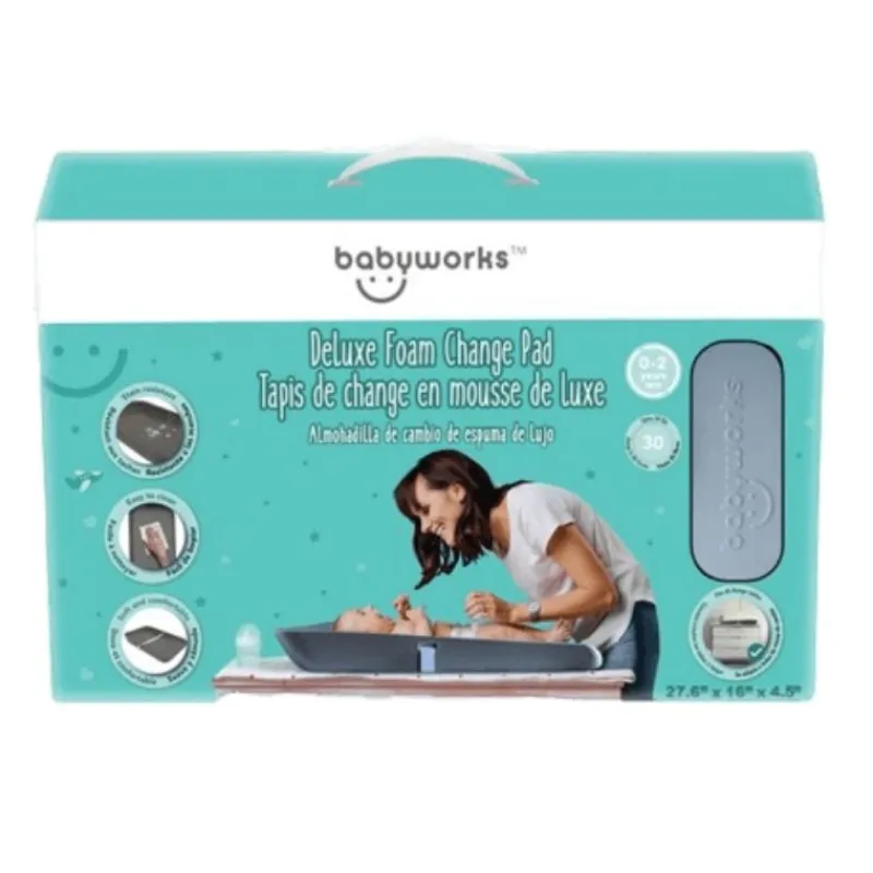 Baby Works Deluxe Foam Changing Pad