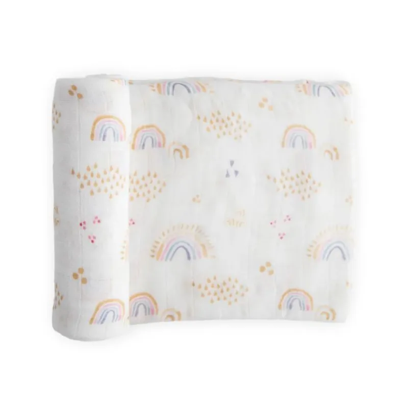 Little Unicorn Deluxe Muslin Swaddles - Single