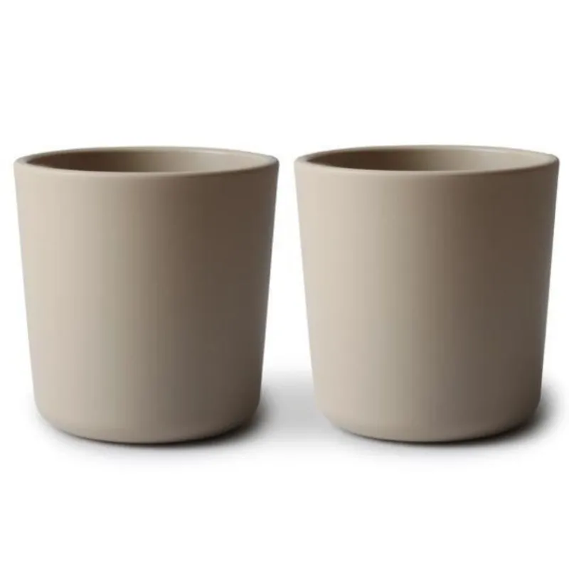 Mushie Dinnerware Cup Set - 2 Pack