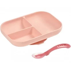 Beaba Divided Plate & Spoon