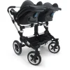 Bugaboo Donkey Twin Car Seat Adapter- Cybex, Nuna, Maxi-Cosi