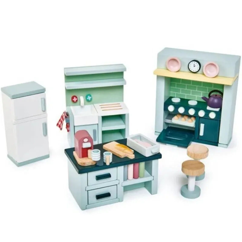 TenderLeaf Dovetail Doll House Kitchen Furniture