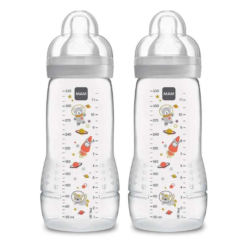 MAM Easy Active Bottle 4+ Month - 11 oz - 2 Pack