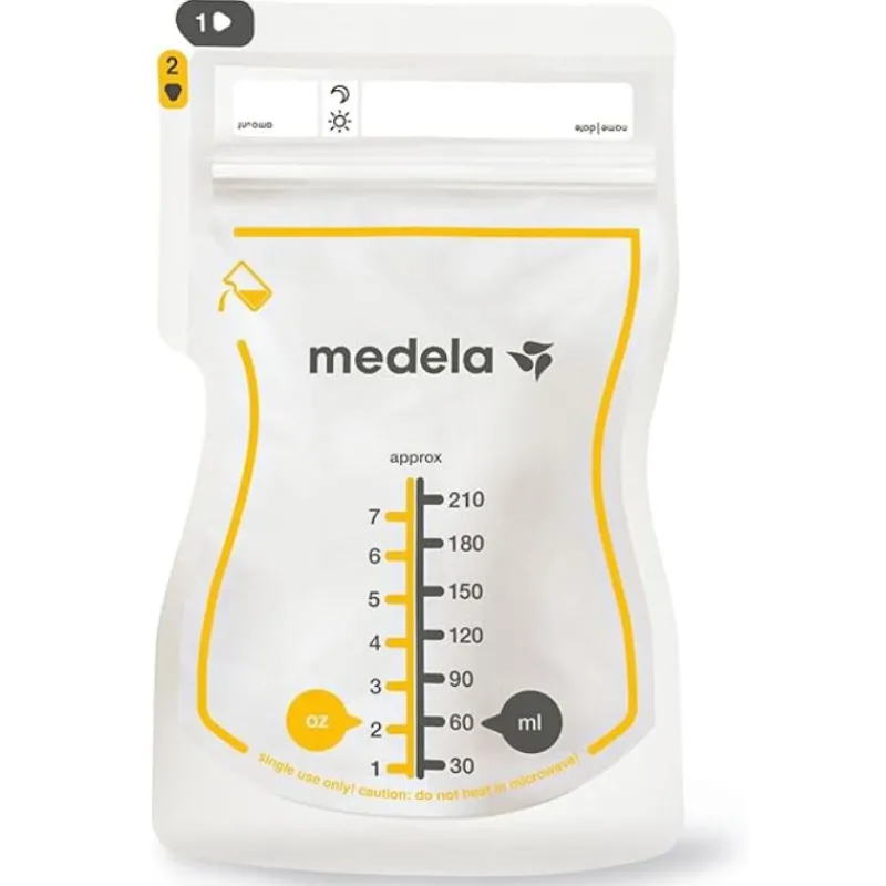Medela Easy Pour Disposable Breast Milk Storage Bags