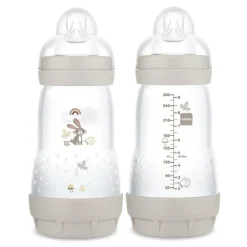 MAM Easy Start Matte Anti-Colic Baby Bottles - 9 oz