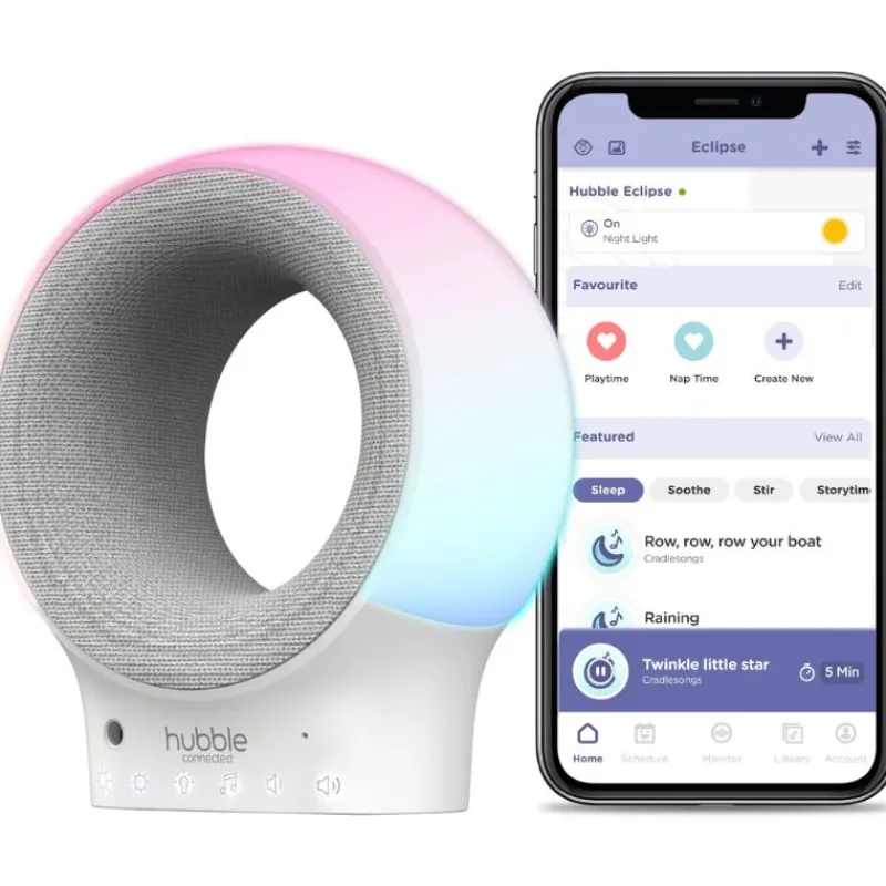 Hubble Connected Eclipse Smart Soother