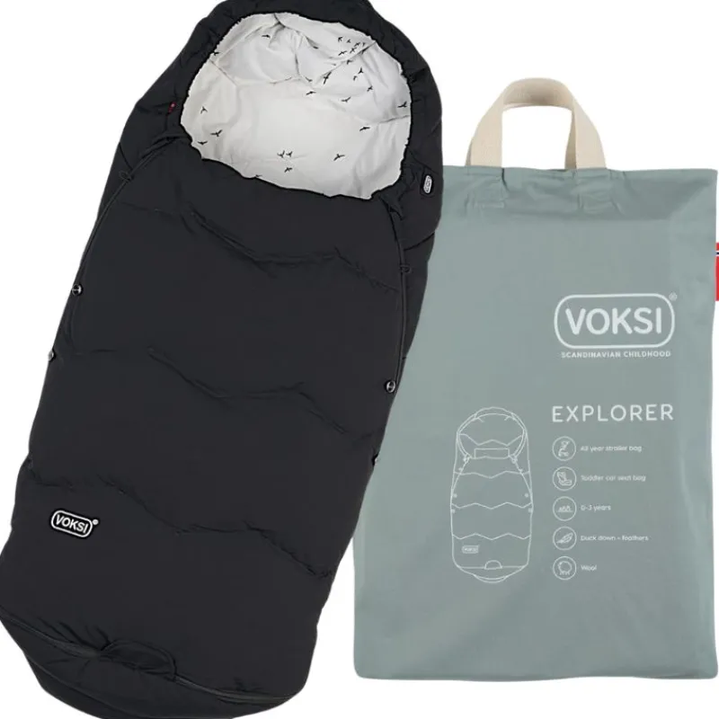 Voksi Explorer Stroller Winter Footmuff and Sleeping Bag