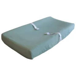 Mushie Extra Soft Muslin Changing Pad Cover
