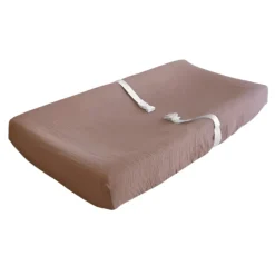 Mushie Extra Soft Muslin Changing Pad Cover