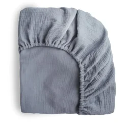 Mushie Extra Soft Muslin Crib Sheet