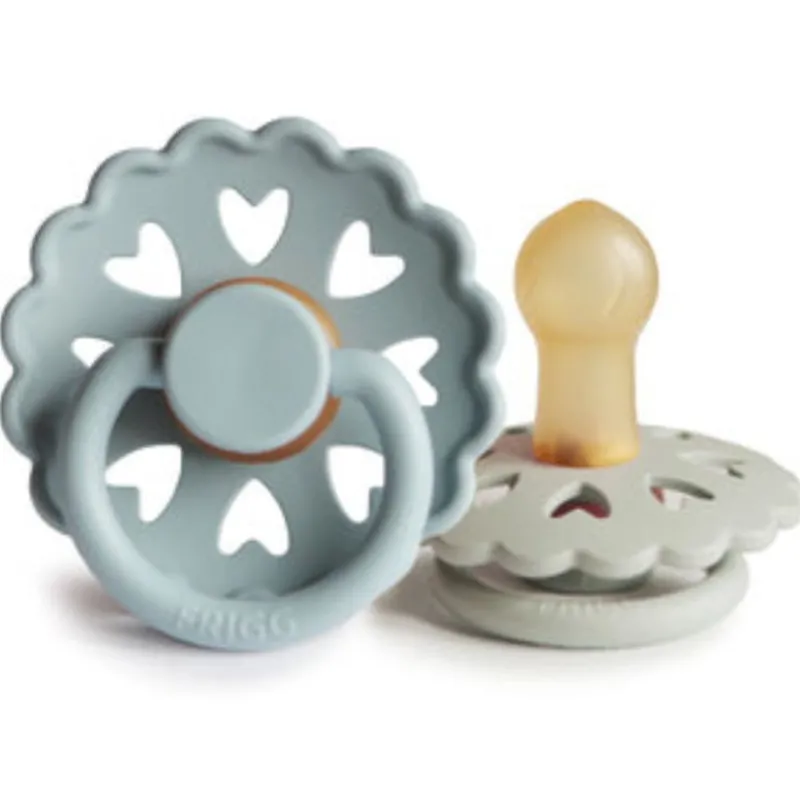 Frigg Fairytale Natural Rubber Baby Pacifier - 2-Pack