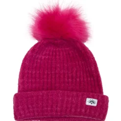 CaliKids Faux Fur Pom Hat