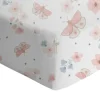 Living Textiles Fitted Cotton Crib Sheet