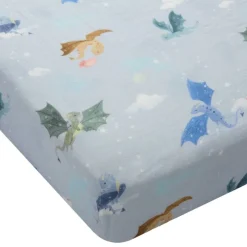LouLou Lollipop Fitted Muslin Crib Sheets