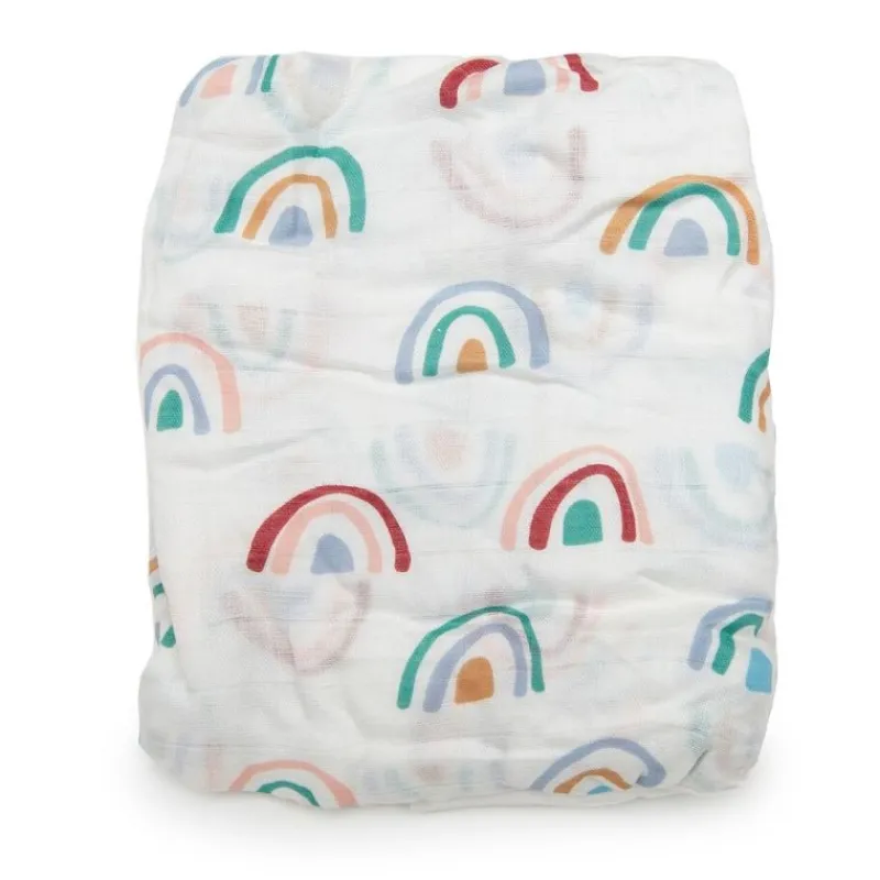 LouLou Lollipop Fitted Muslin Crib Sheets