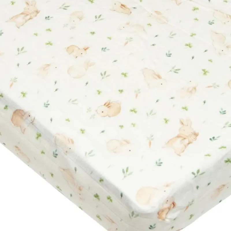 LouLou Lollipop Fitted Muslin Crib Sheets