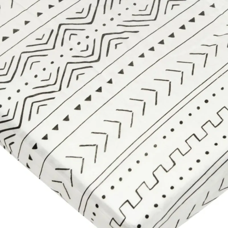 LouLou Lollipop Fitted Muslin Crib Sheets