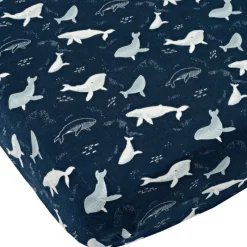 LouLou Lollipop Fitted Muslin Crib Sheets