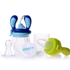 Kidsme Food Feeder Starter Pack Lime & Aquamarine