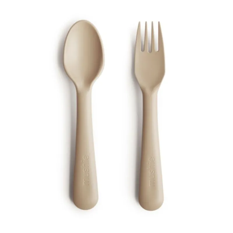 Mushie Fork & Spoon Set