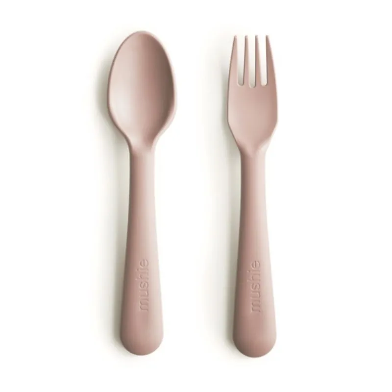 Mushie Fork & Spoon Set
