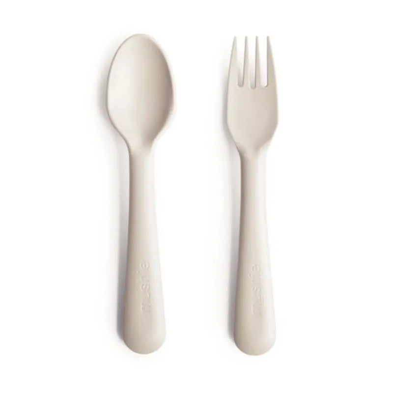 Mushie Fork & Spoon Set
