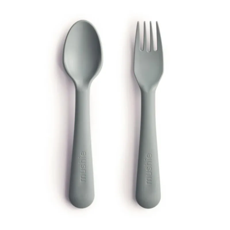 Mushie Fork & Spoon Set