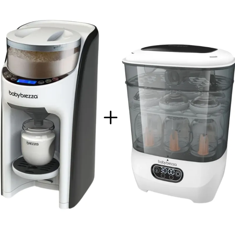 Baby Brezza Formula Pro Advanced & Sterilizer Dryer Advanced Bundle