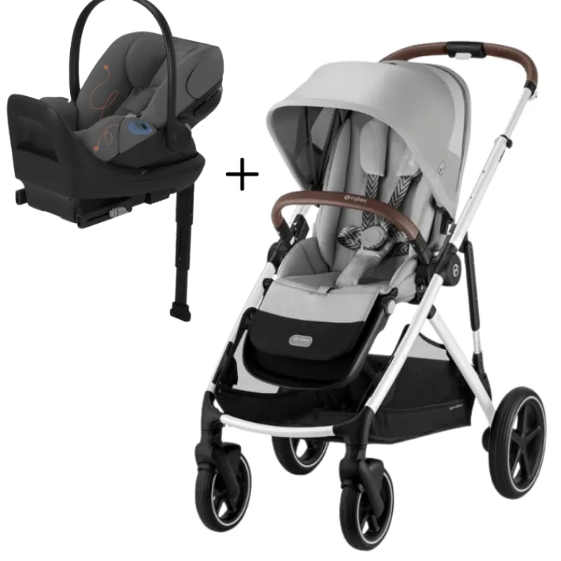 Cybex Gazelle S Stroller + Cloud G Lux Infant Car Seat Travel System