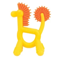 Nuby Geo Zoo Silicone Teether - Giraffe