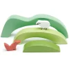 TenderLeaf Green Hills Stacking Toy