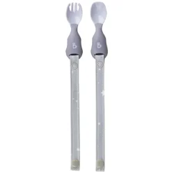 Bibado Handi Attachable Baby Cutlery - 2 Pack