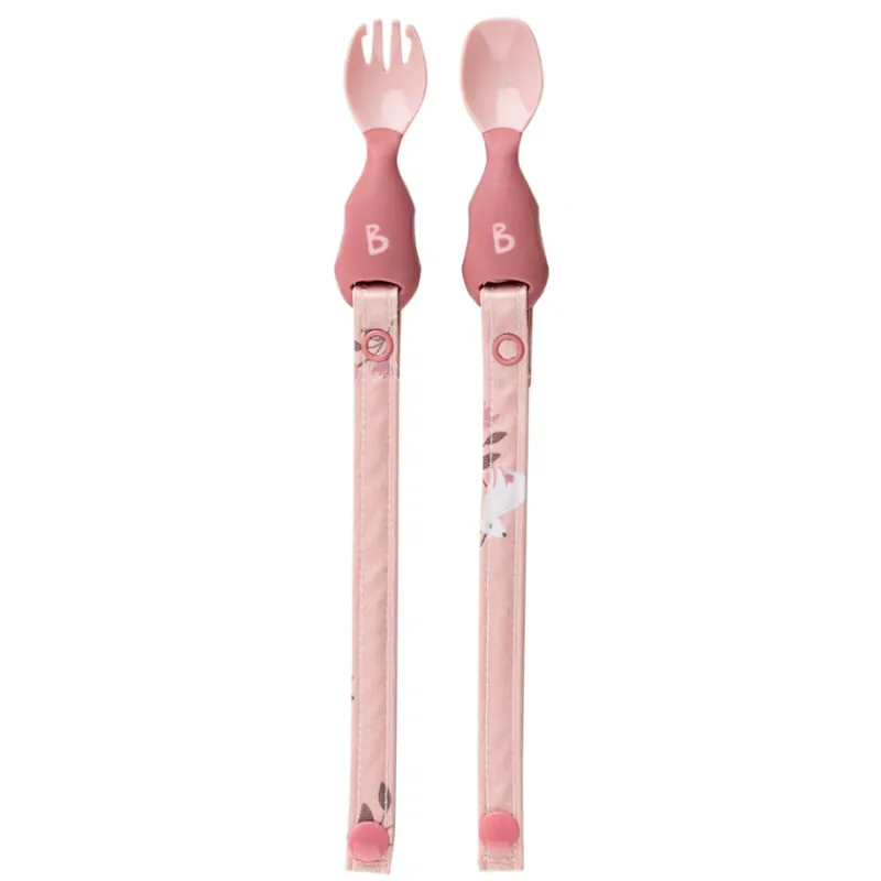 Bibado Handi Attachable Baby Cutlery - 2 Pack