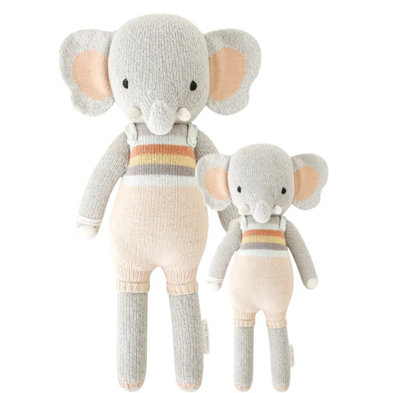 cuddle + kind Hand-Knit Animal Doll Collection