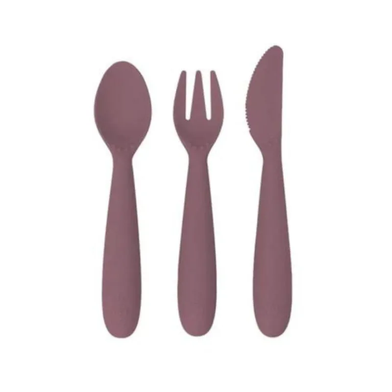 ezpz Happy Utensils - Mauve