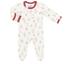 Coccoli Holiday Modal Zipper Footies