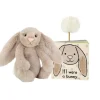 Jellycat If I Were A Bunny Book + Beige Plush Bundle