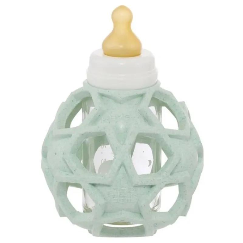 Hevea 2-in-1 Baby Glass Bottle with Star Ball